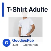 T-Shirt Adulte Blanc "keya" MC150 - Miniature 2