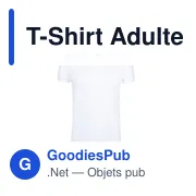 T-Shirt Adulte Blanc "keya" MC150 - Miniature 5