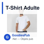 T-Shirt Adulte Blanc "keya" MC150 - Miniature 10
