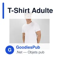T-Shirt Adulte Blanc "keya" MC180 - Miniature 10