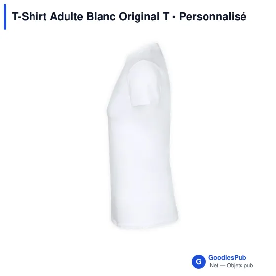 T-shirt personnalisé pour entreprise avec logo - modèle Original T - Image 11