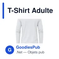T-Shirt Adulte Blanc Plint - Miniature 11