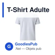 T-Shirt Adulte Blanc Seiyo - Miniature 11