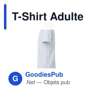 T-Shirt Adulte Blanc Seiyo - Miniature 12