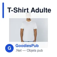 T-Shirt Adulte Blanc Seiyo - Miniature 10