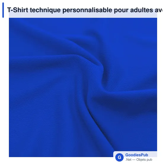 T-Shirt technique personnalisable pour adultes avec logo - Cocker - Image 6
