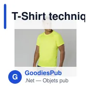 T-Shirt technique personnalisable pour adultes avec logo - Cocker - Miniature 8