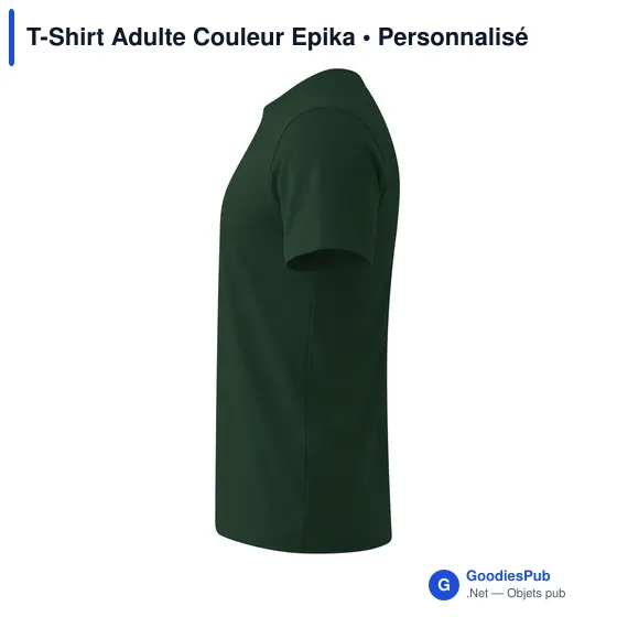 T-Shirt Adulte Couleur Epika - Image 3