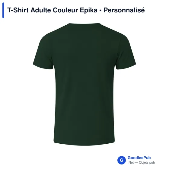 T-Shirt Adulte Couleur Epika - Image 4