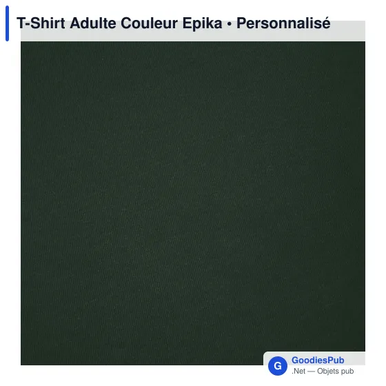 T-Shirt Adulte Couleur Epika - Image 10