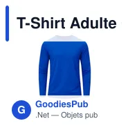 T-Shirt Adulte Couleur Hawk - Miniature 1