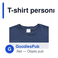 T-shirt personnalisé pour entreprise avec logo - modèle Hecom - Miniature 6