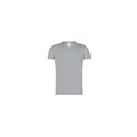 Variante gris - T-shirt personnalisable pour entreprise avec logo - V-Neck