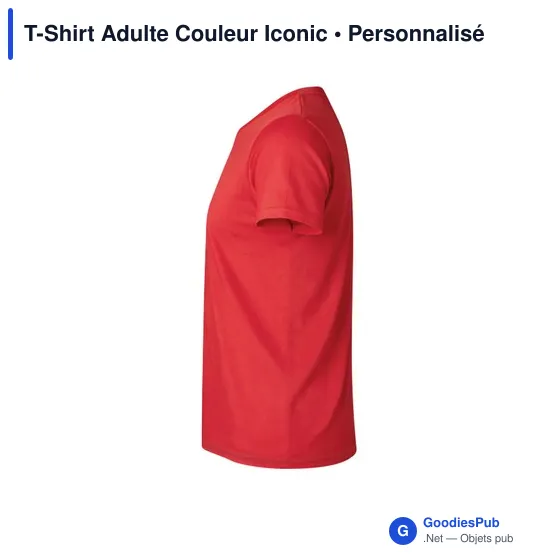 T-shirt personnalisable bleu marine avec logo pour entreprise - Image 10