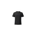 Variante noir - T-shirt personnalisable bleu marine avec logo pour entreprise