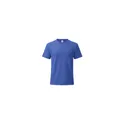 Variante bleu - T-shirt personnalisable bleu marine avec logo pour entreprise
