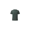 Variante vert foncé - T-shirt personnalisable bleu marine avec logo pour entreprise