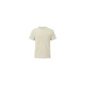 Variante naturel - T-shirt personnalisable bleu marine avec logo pour entreprise