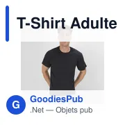 T-Shirt Adulte Personnalisable en Coton - Modèle Keya MC130avec logo - Miniature 2