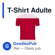 T-Shirt Adulte Personnalisable en Coton - Modèle Keya MC130avec logo - Miniature 4
