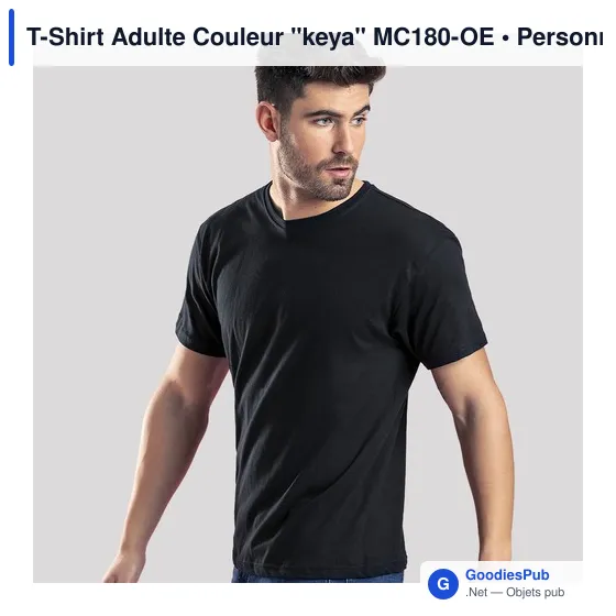 T-Shirt Adulte Couleur "keya" MC180-OE - Image 7