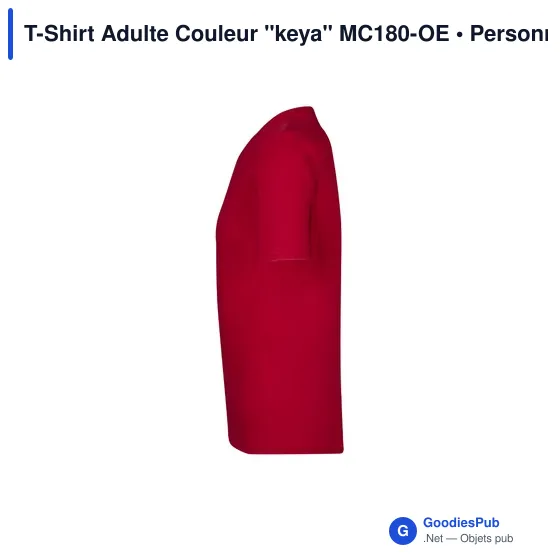 T-Shirt Adulte Couleur "keya" MC180-OE - Image 10