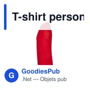 T-shirt personnalisé noir pour entreprise avec logo - Miniature 4