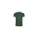 Variante vert foncé - T-shirt personnalisé noir pour entreprise avec logo