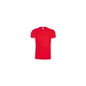 Variante rouge - T-shirt personnalisé noir pour entreprise avec logo
