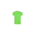 Variante vert citron - T-shirt personnalisé noir pour entreprise avec logo