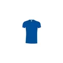 Variante bleu - T-shirt personnalisé noir pour entreprise avec logo