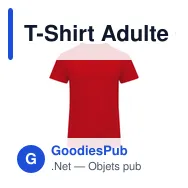 T-Shirt Adulte Couleur Perkins - Miniature 1