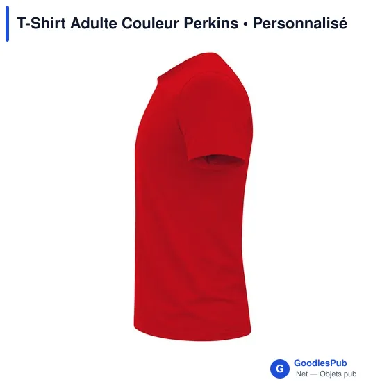 T-Shirt Adulte Couleur Perkins - Image 5