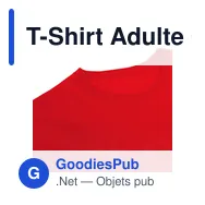 T-Shirt Adulte Couleur Perkins - Miniature 6