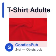 T-Shirt Adulte Couleur Perkins - Miniature 7
