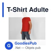 T-Shirt Adulte Couleur Perkins - Miniature 8
