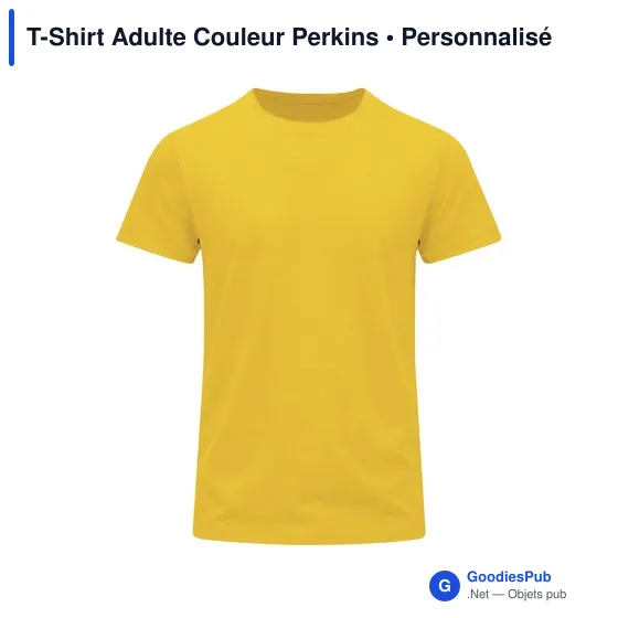 T-Shirt Adulte Couleur Perkins - Image 9