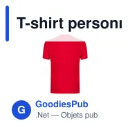 T-shirt personnalisé pour entreprise avec logo - modèle premium - Miniature 5
