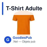 T-Shirt Adulte Couleur Seiyo - Miniature 1