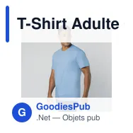 T-Shirt Adulte Couleur Seiyo - Miniature 2