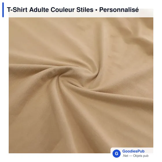 T-Shirt Adulte Couleur Stiles - Image 7