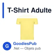 T-Shirt Adulte Guim - Miniature 6