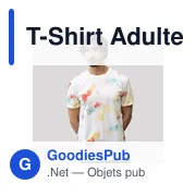 T-Shirt Adulte Hearvin - Miniature 1