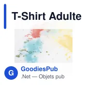 T-Shirt Adulte Hearvin - Miniature 2