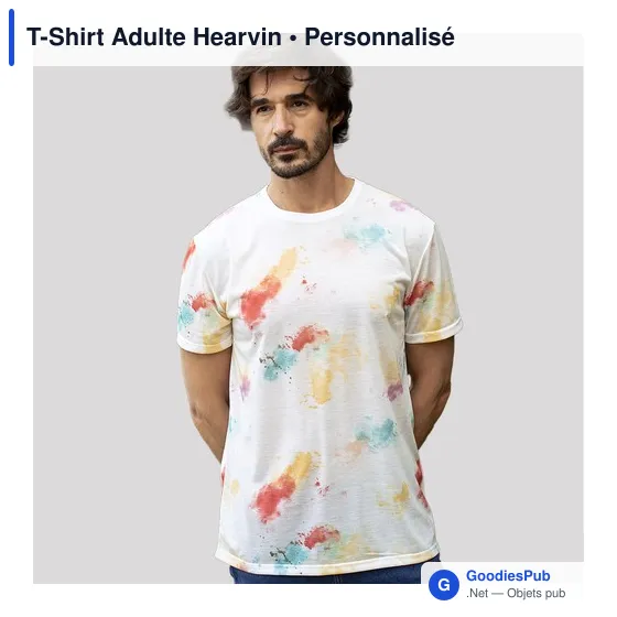 T-Shirt Adulte Hearvin - Image 11
