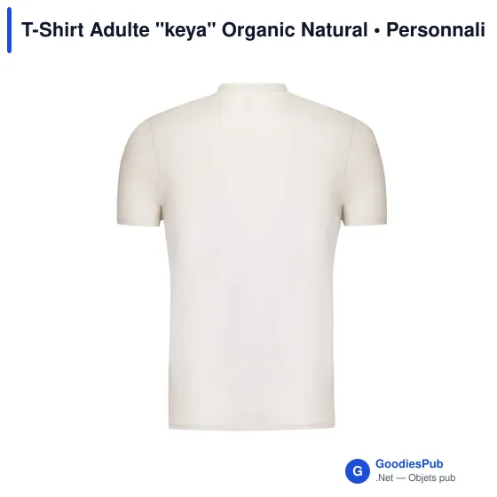 T-shirt personnalisé pour entreprise avec logo - Keya Organic - Image 11