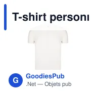 T-shirt personnalisé pour entreprise avec logo - Keya Organic - Miniature 9