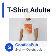 T-Shirt Adulte Krusly - Miniature 2