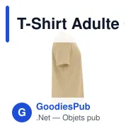 T-Shirt Adulte Oversize Minton - Miniature 5
