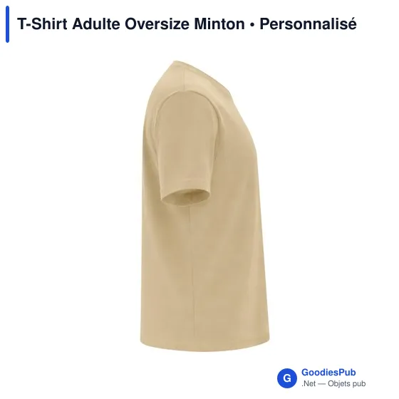 T-Shirt Adulte Oversize Minton - Image 10